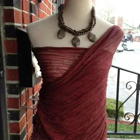 Handmade multi chain beaded necklace - Picture 3 of 4